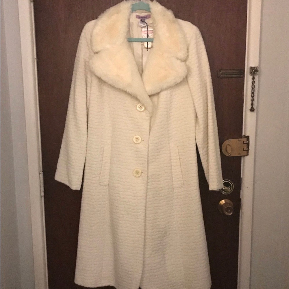 Frost French Angora/Wool Coat